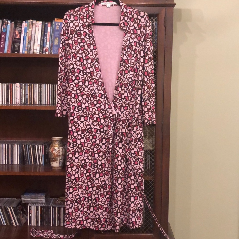 Diane Von Furstenberg DVF wrap dress 12